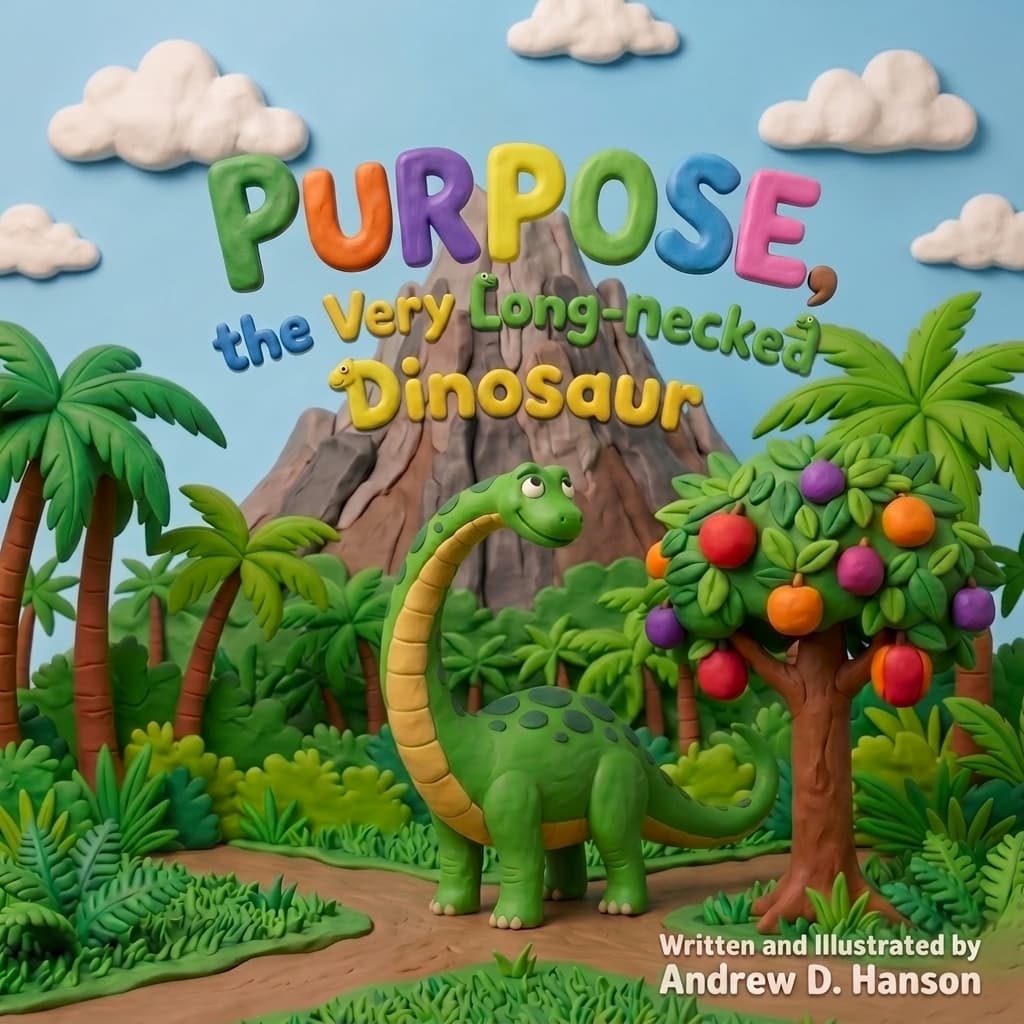 Purpose the Very Long-necked Dinosaur Book Cover
