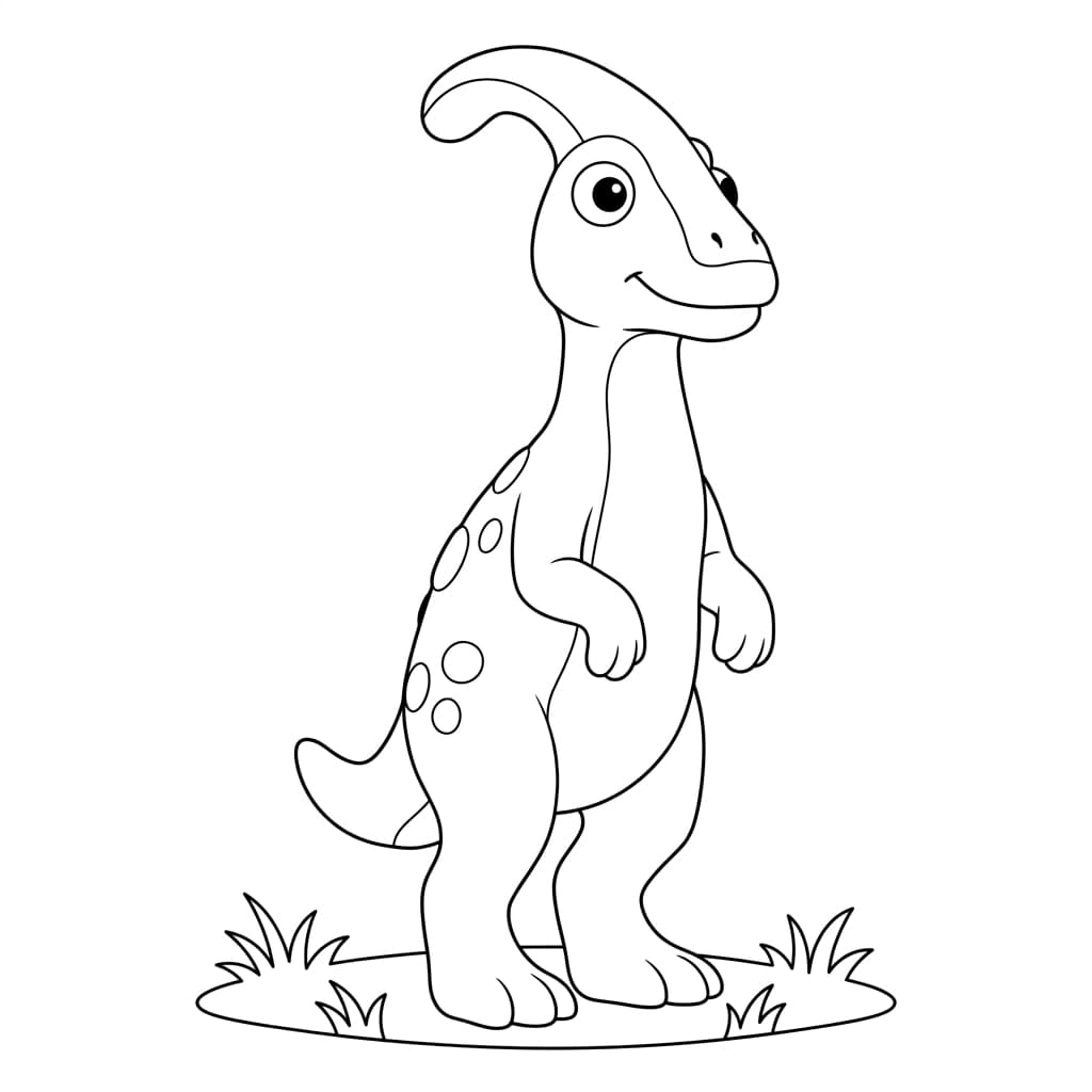 Blue Pip the Duckbill Dinosaur